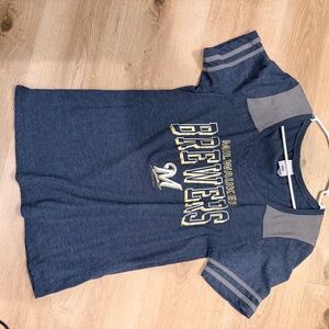 Milwaukee Brewers women’s Blue T-Shirt